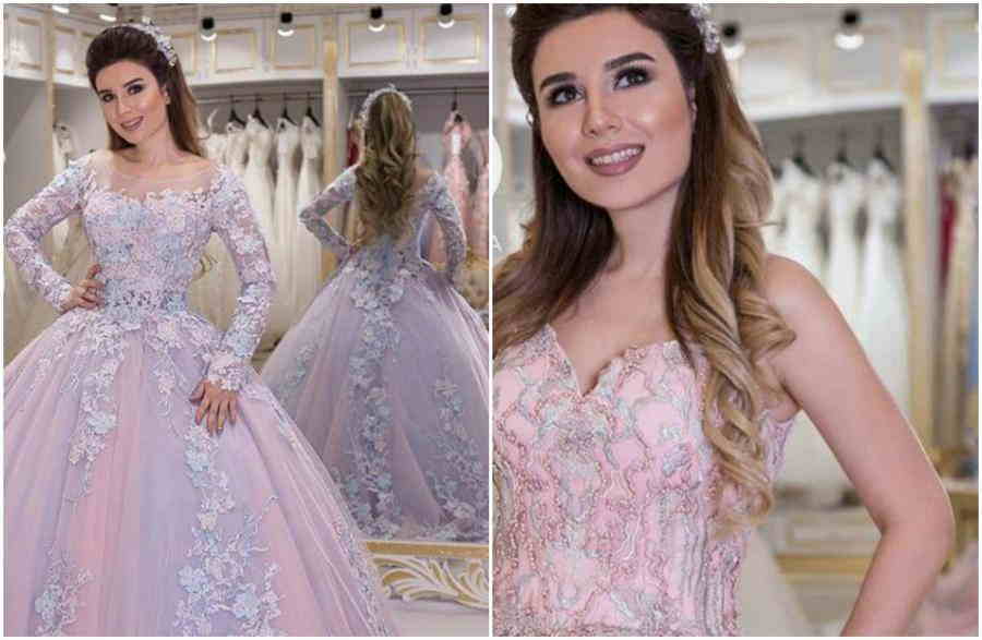 Zaurun Günayı gəlinlik geyindi -  FOTO