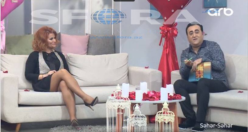 Xumar Qədimova verilişə elə bir geyimdə gəldi ki... -  VİDEO