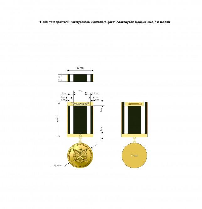 Azərbaycanda yeni medal təsis edildi - FOTO