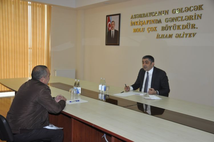 Ramin Quluzadə Saatlıda vətəndaşlarla görüşdü 