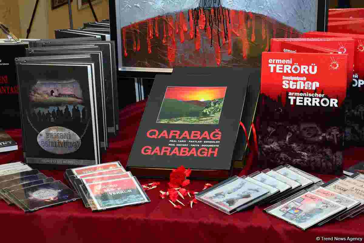  Qarabağın səsi adlı rəsm sərgisi və ədəbi-bədii tədbir keçirildi  - FOTO 