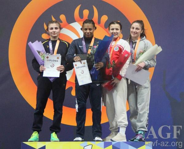 Kiyevdə ikinci gün:  4 qızıl, 4 gümüş və 1 bürünc - VİDEO