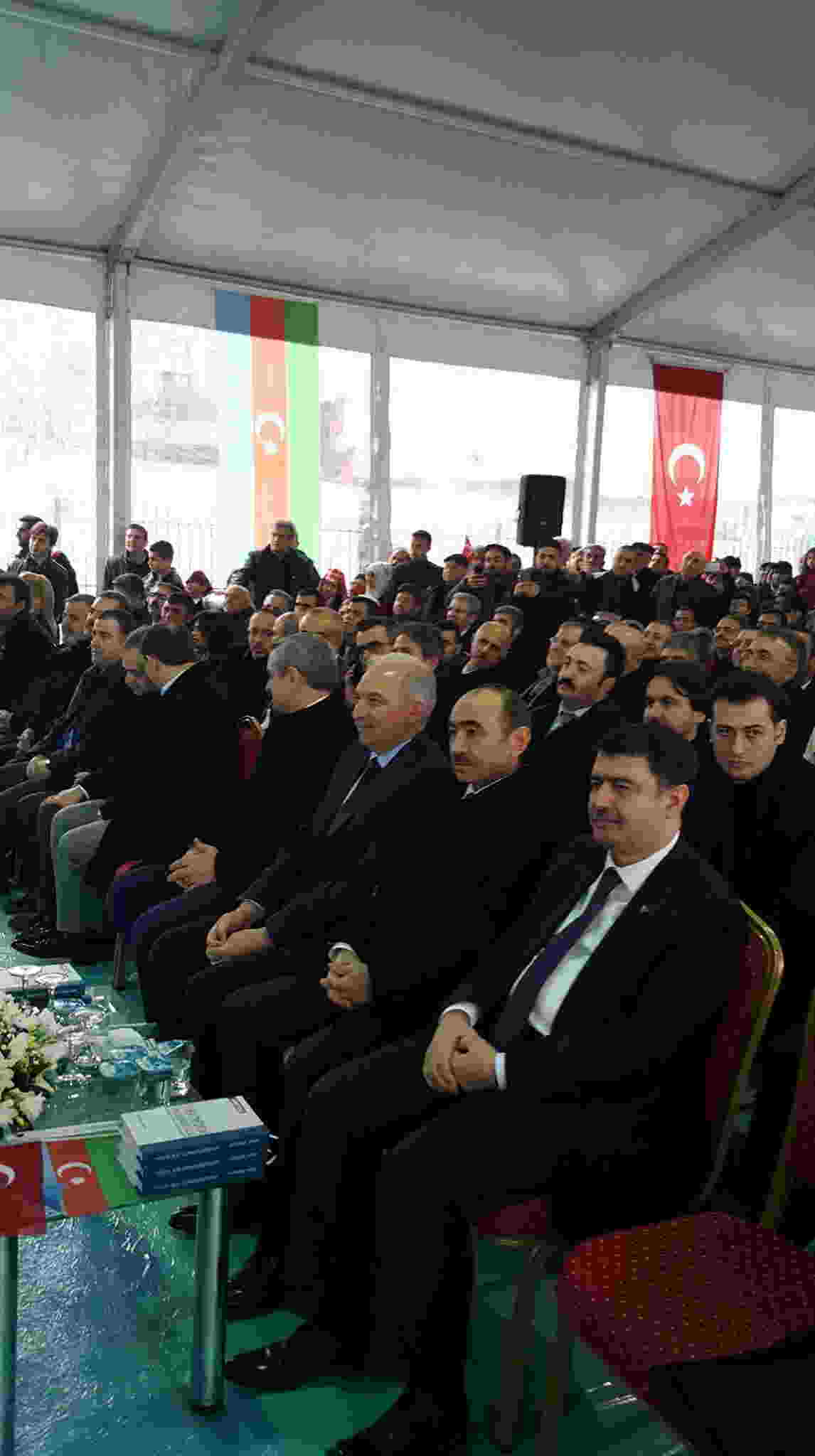 Prezidentin köməkçisi Xocalı soyqırımı abidəsinin açılışında  - FOTOLAR