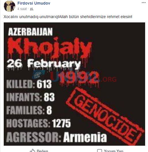 İdmançılar Xocalı soyqırımını belə andı  - FOTOLAR 