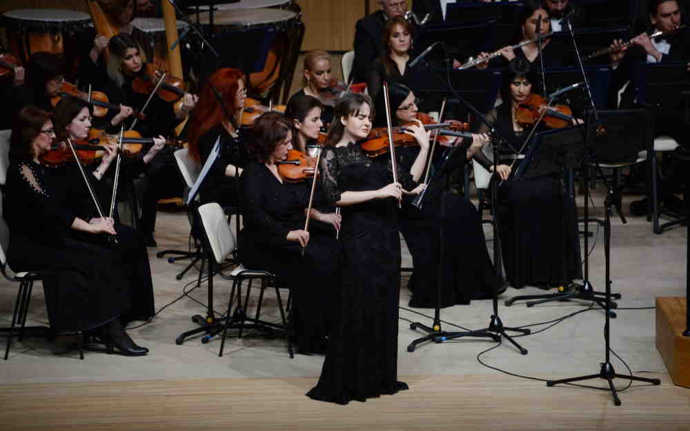 Leyla Əliyeva Xocalı 613 adlı klassik musiqi gecəsində -  FOTOLAR