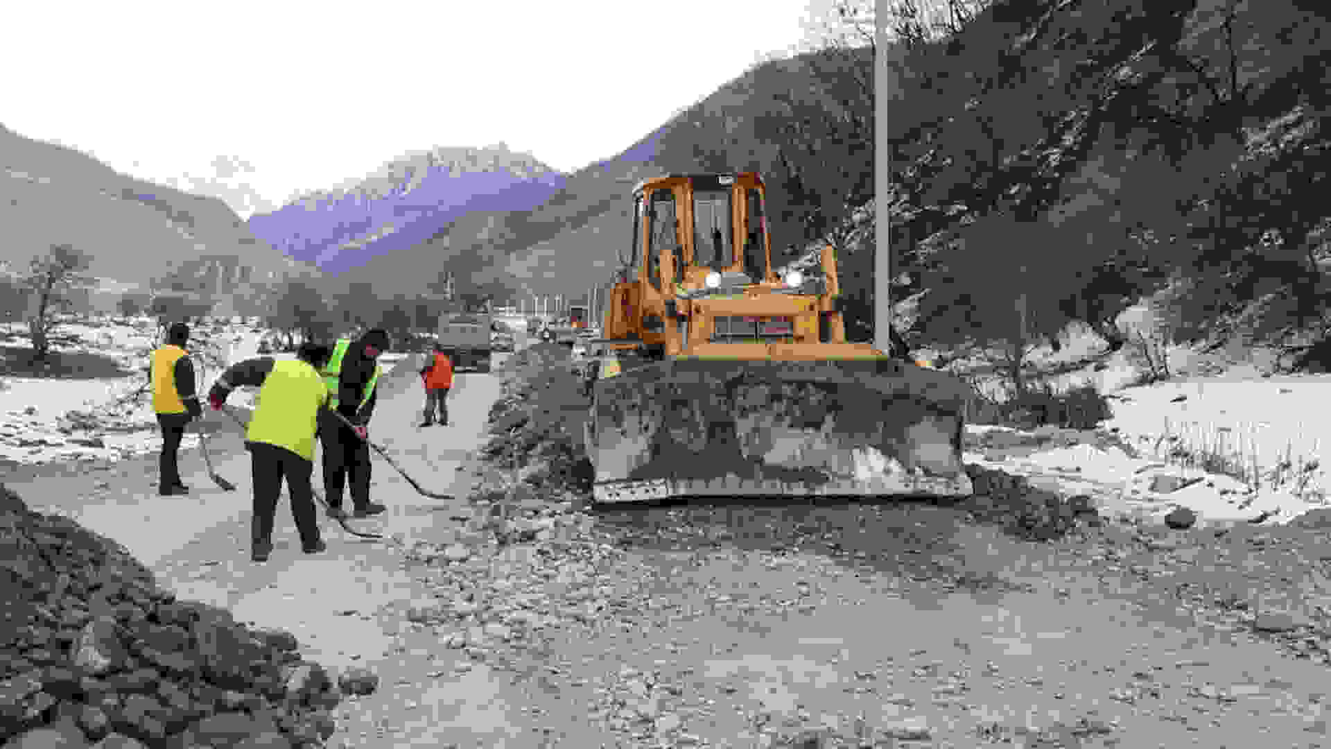 Oğuzda bu yol yenidən qurulur - FOTO