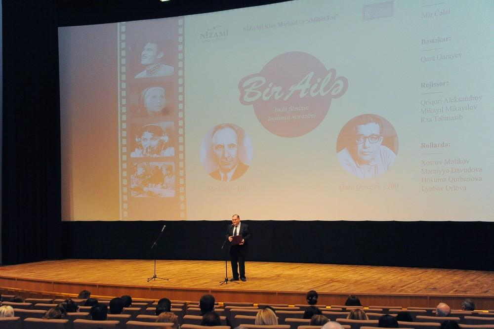 Birinci vitse-prezidenti Bir ailə bədii filminin təqdimatında - FOTO