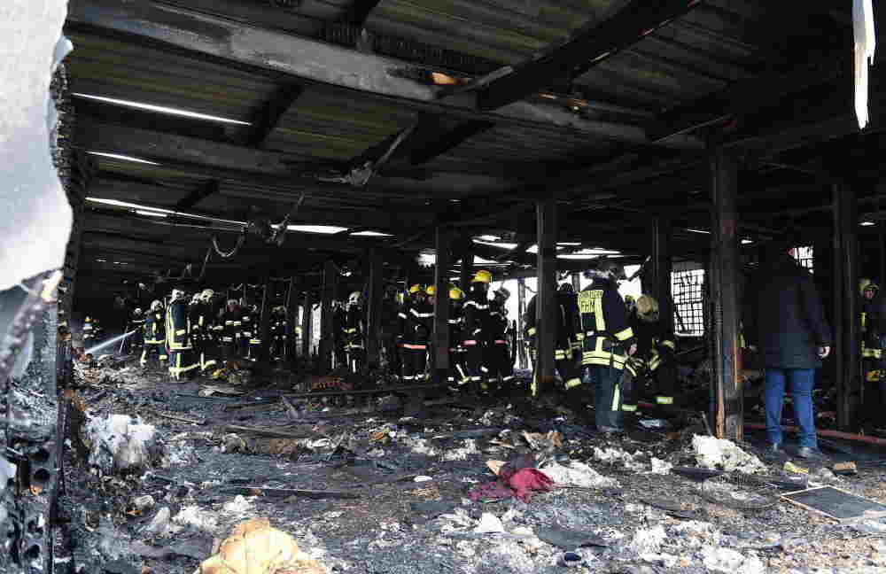 İlham Əliyev yanğın baş verən əraziyə gəldi  - FOTOLAR-YENİLƏNİB