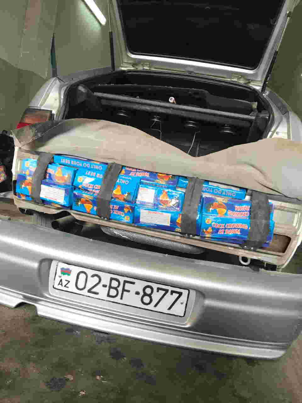 Azərbaycana pirotexniki vasitələr gətirilməsinin qarşısı alınıb 