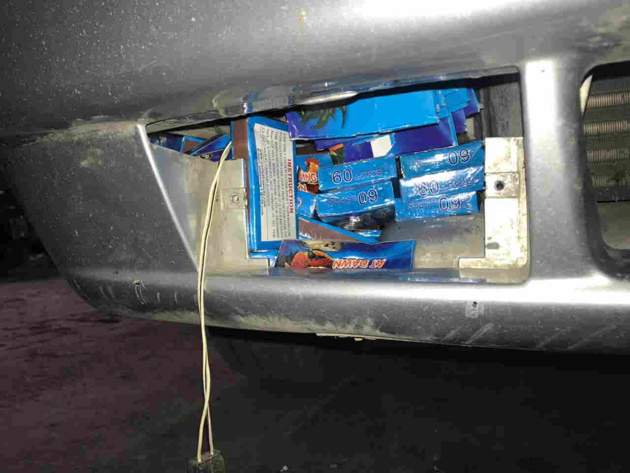 Azərbaycana pirotexniki vasitələr gətirilməsinin qarşısı alınıb 