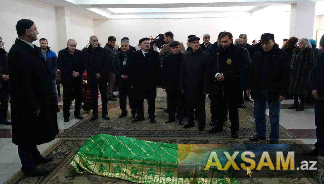 Tahir Əkbərlə vida mərasimi keçirildi -  FOTOLAR