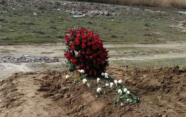 Nazirlik xalq artistini qamışlıqda dəfn edib  - FOTO