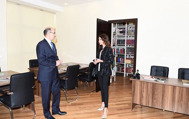 Mehriban Əliyeva yeni Mərkəzin açılışında   - FOTOLAR
