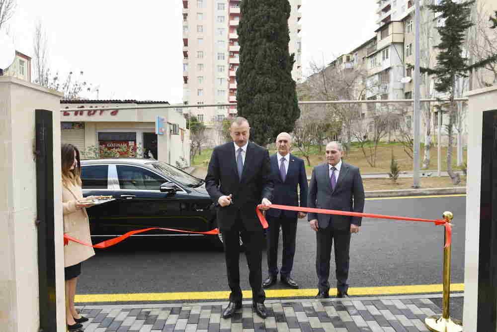 Prezident Bakı Şəhər Statistika İdarəsi binasının açılışında - FOTOLAR-YENİLƏNİB