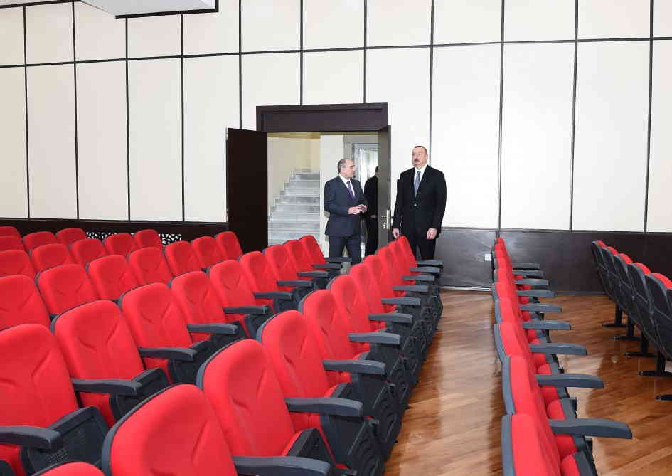 Prezident Bakı Şəhər Statistika İdarəsi binasının açılışında - FOTOLAR-YENİLƏNİB