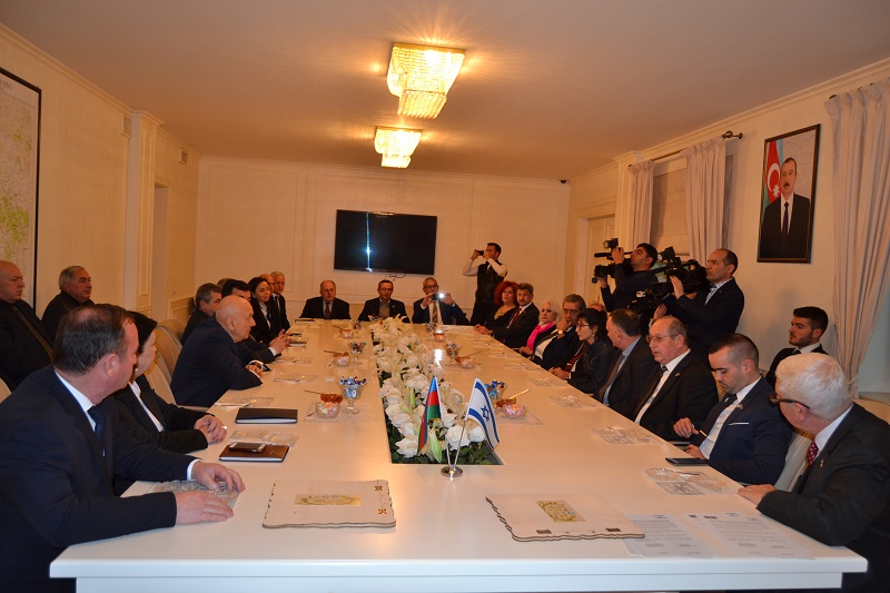 İsrailin Kiriat Bialik şəhərinin nümayəndə heyəti İsmayıllıda - FOTOLAR