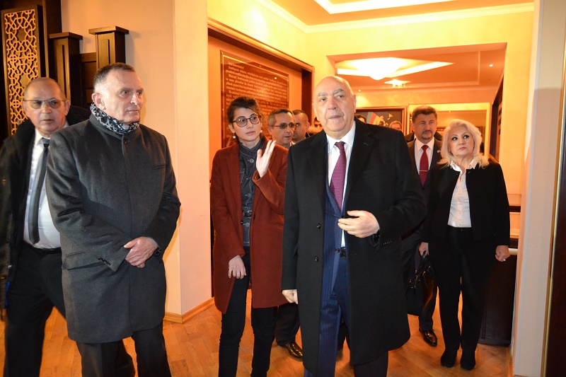 İsrailin Kiriat Bialik şəhərinin nümayəndə heyəti İsmayıllıda - FOTOLAR
