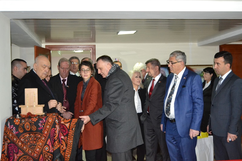 İsrailin Kiriat Bialik şəhərinin nümayəndə heyəti İsmayıllıda - FOTOLAR