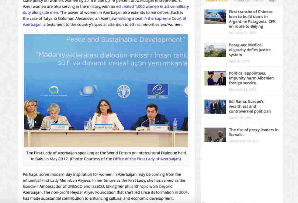 Azərbaycan qadınları müsəlman ölkələrinə və bütün dünyaya örnəkdir -  FOTOLAR