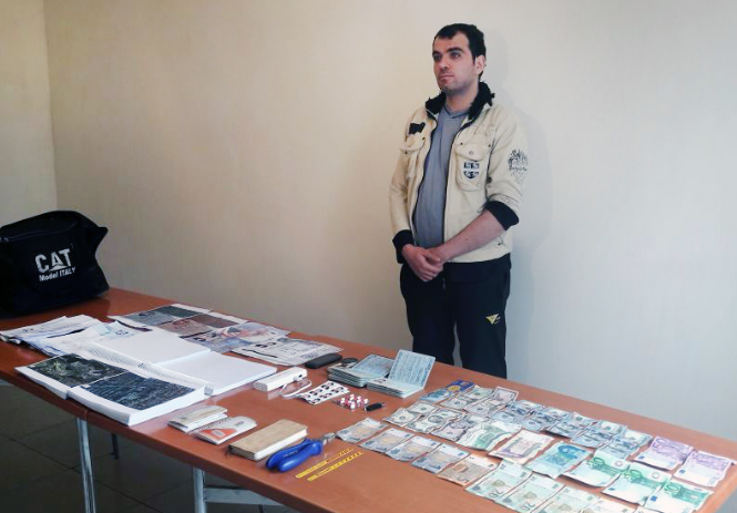İran-Azərbaycan sərhədini pozan Suriya vətəndaşı saxlanıldı -  FOTOLAR