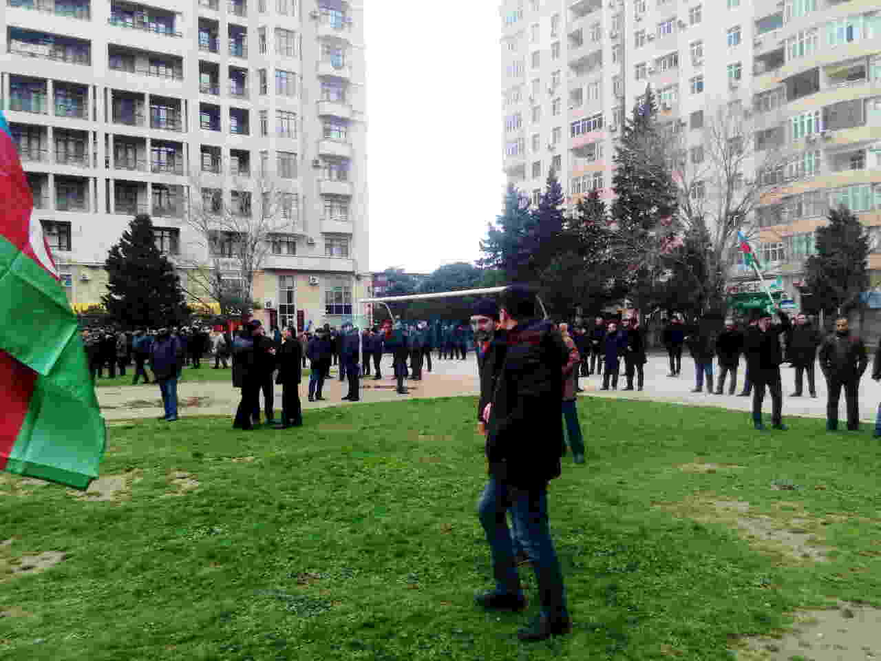Milli Şuranın mitinqi başladı  - FOTOLAR