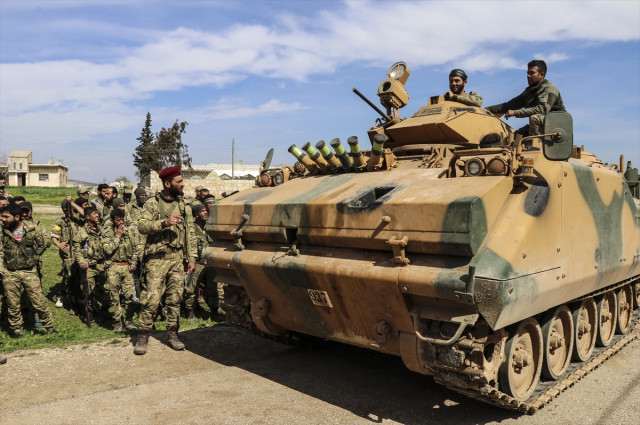 Afrin şəhəri mühasirəyə alındı -  FOTOLAR
