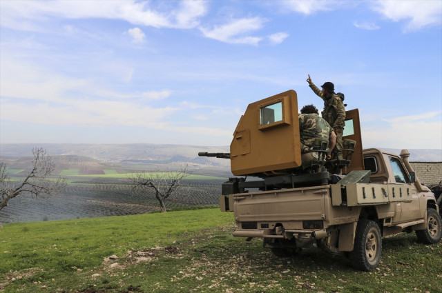 Afrin şəhəri mühasirəyə alındı -  FOTOLAR