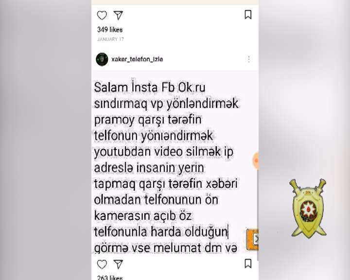 Bu şəxs İnstagramda 200 nəfəri aldatdı - FOTOLAR