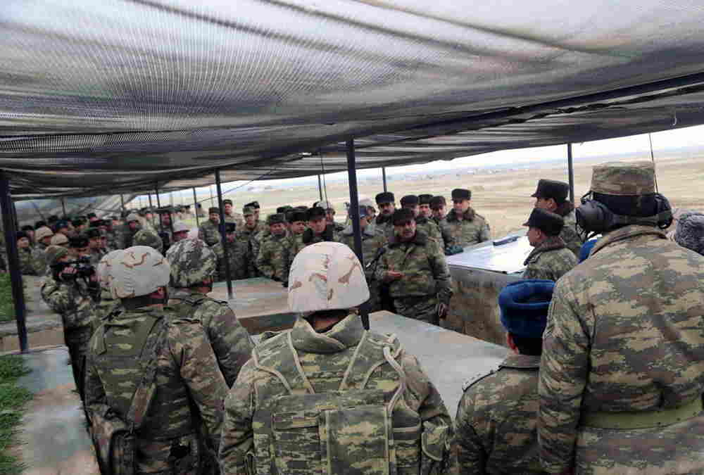 Azərbaycan ordusu belə atəş açdı  - FOTO + VİDEO 