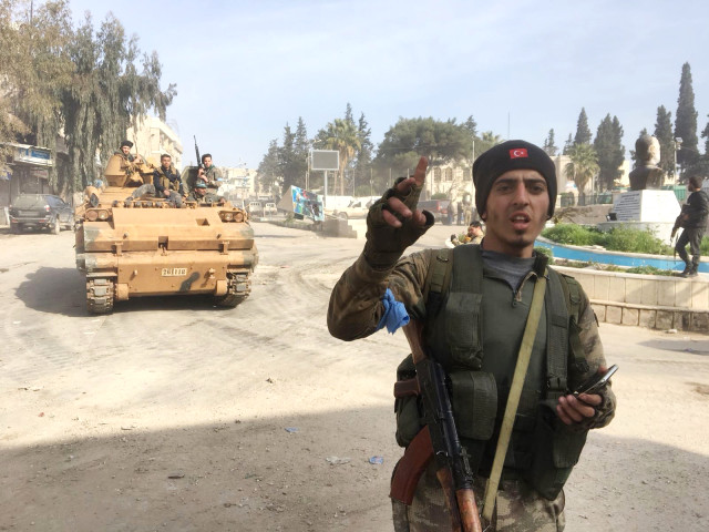 Afrinin şəhəri terrorçulardan belə azad olundu -  FOTOLAR