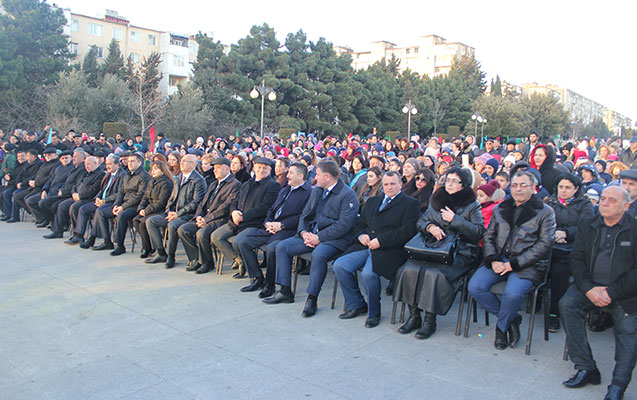 Nizami rayonunda Novruz bayramı qeyd edilib -  FOTOLAR