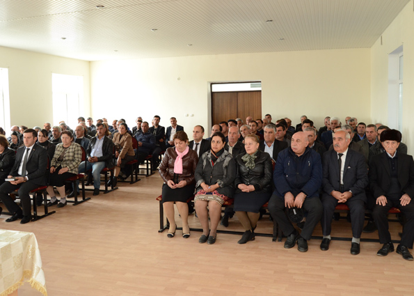 Ağdaşda növbəti görüş:   Seçicilər İlham Əliyevi DƏSTƏKLƏDİ - FOTOLAR