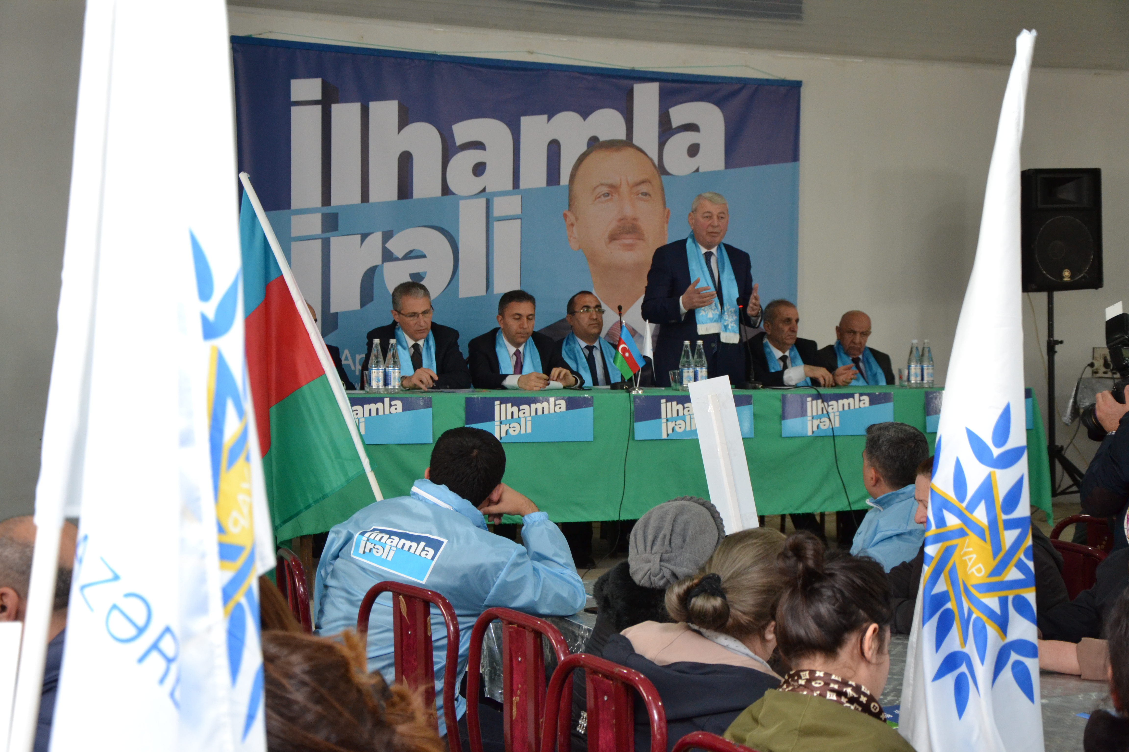 Sumqayıt seçiciləri İlham Əliyevə səs verəcəklər -  FOTO