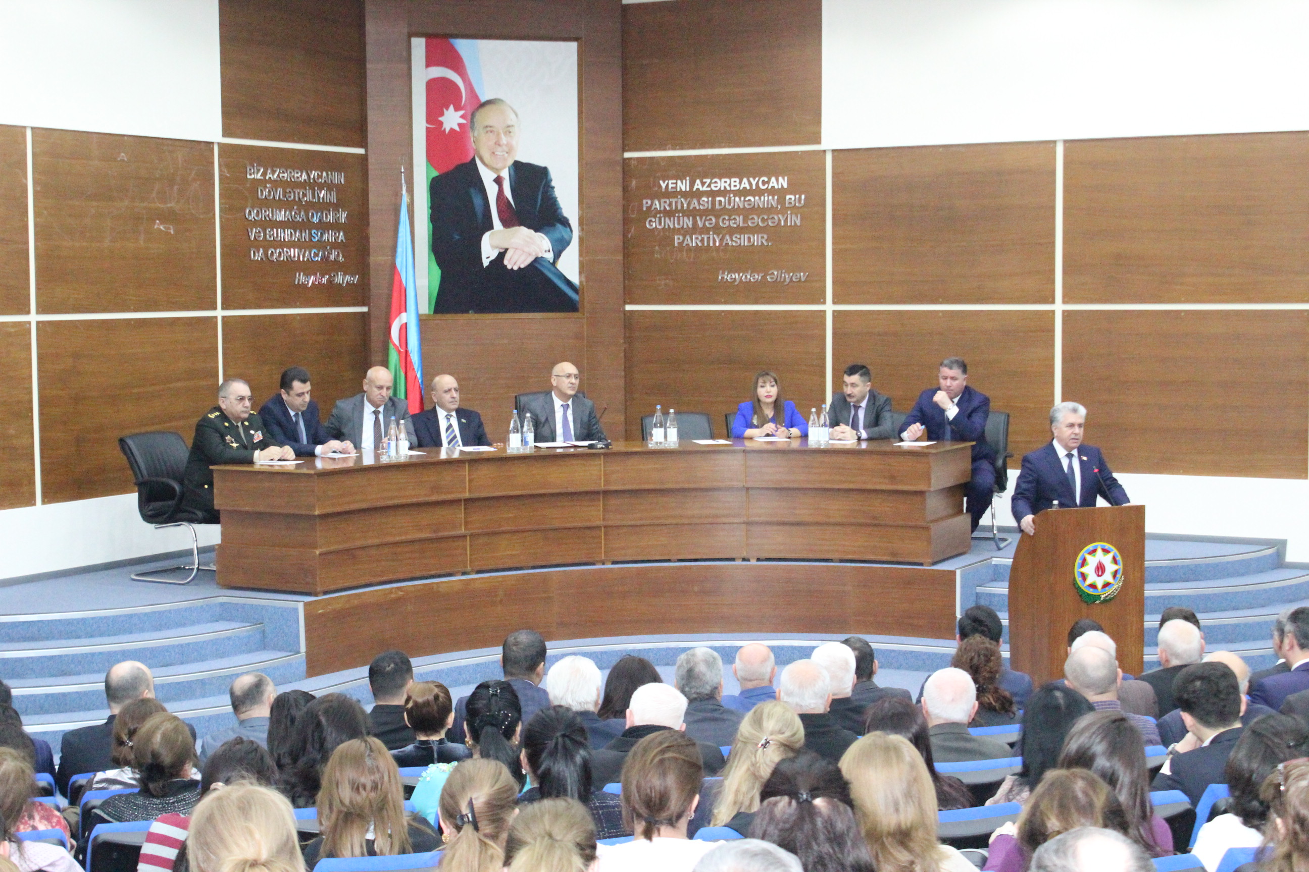 Nizami rayonunda Soyqırımıla bağlı tədbir keçirildi -  FOTOLAR