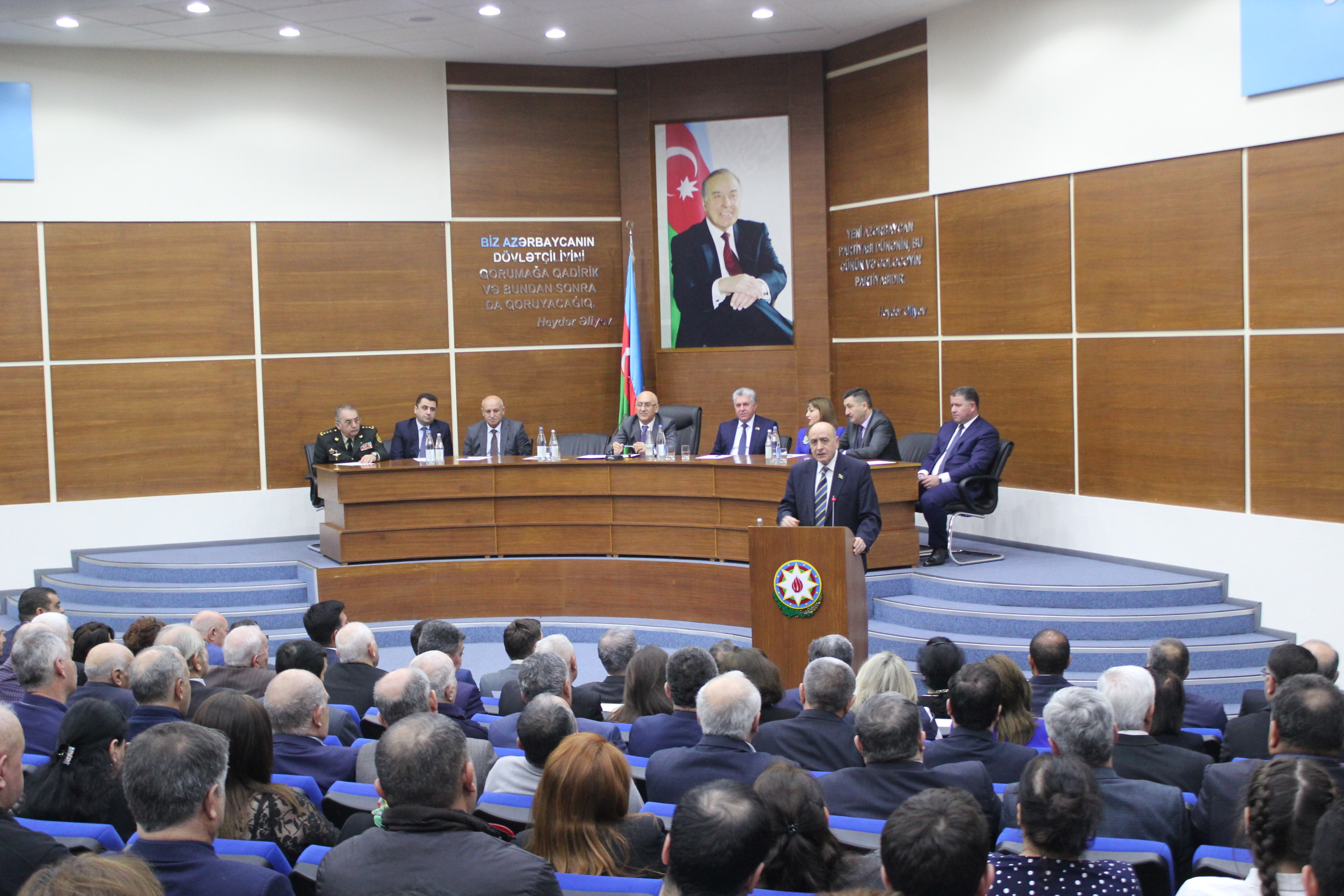 Nizami rayonunda Soyqırımıla bağlı tədbir keçirildi -  FOTOLAR