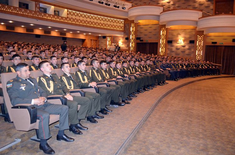 Azərbaycanlıların soyqırımının 100 illiyi ilə əlaqədar orduda silsilə tədbirlər keçirilib 