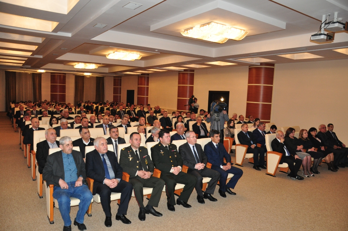 Qaradağ rayonunda 31 Mart Soyqırımının qurbanları anıldı  - FOTO