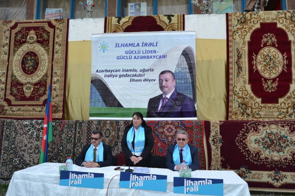 İsmayıllılar İlham Əliyevə belə dəstək verdilər -  FOTOLAR
