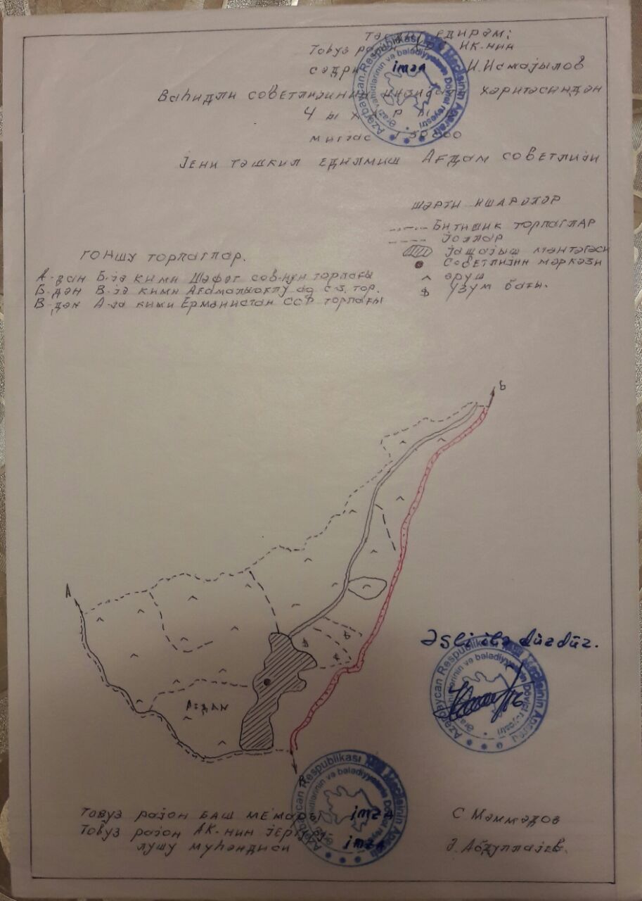Tovuzda iki kəndin sakinləri torpaq üstündə düşmənə çevriliblər -  FOTOLAR - VİDEO