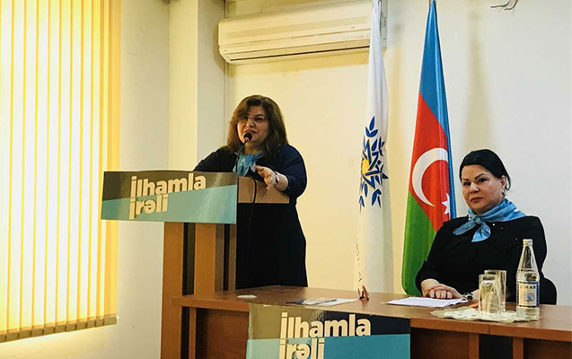 Nərimanovda qadın seçicilərlə görüş keçirildi - FOTOLAR