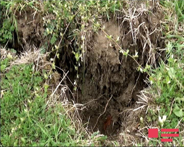 İsmayıllı və Şamaxıdakı sürüşmə zonalarına baxış keçirildi - FOTOLAR