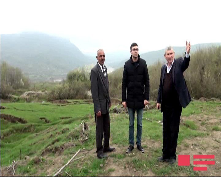 İsmayıllı və Şamaxıdakı sürüşmə zonalarına baxış keçirildi - FOTOLAR