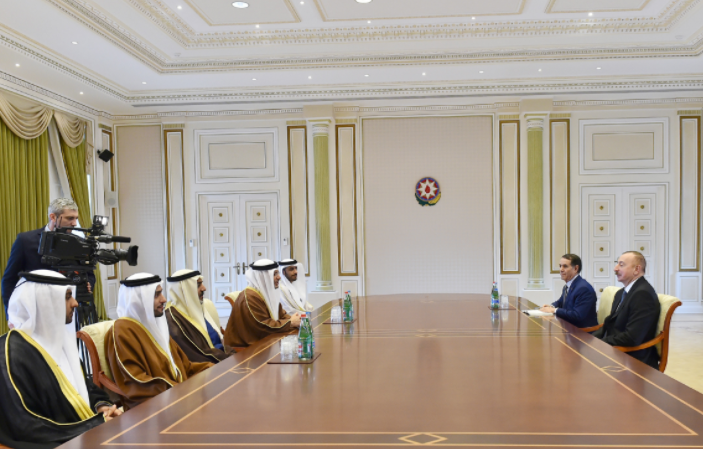 Prezident Hindistanın və BƏƏ-nin XİN başçıları qəbul etdi - FOTO