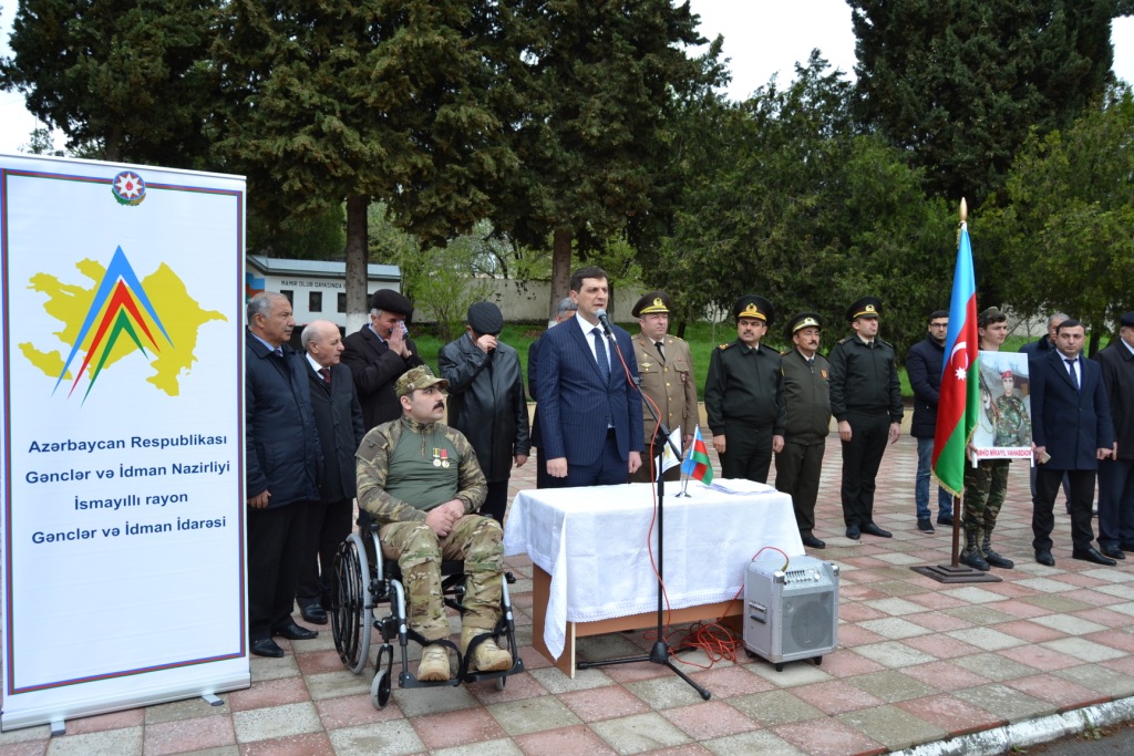 İsmayıllıda Şahin hərbi idman oyunları üzrə rayon birinciliyi keçirilib - FOTOLAR