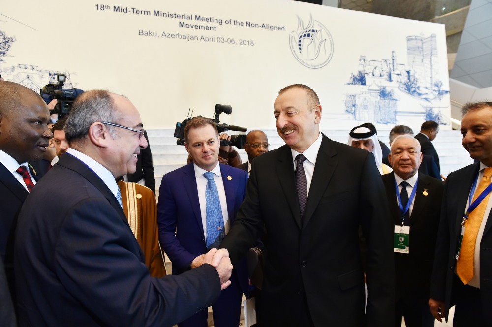 Bakıda beynəlxalq toplantı başlayıb - FOTOLAR