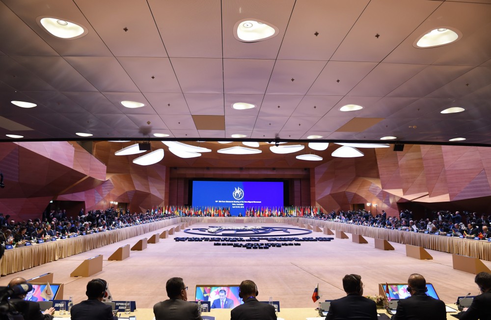 Bakıda beynəlxalq toplantı başlayıb - FOTOLAR