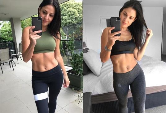 İki uşaq anası bədən quruluşu ilə gənc qızlara meydan oxuyur -  FOTO