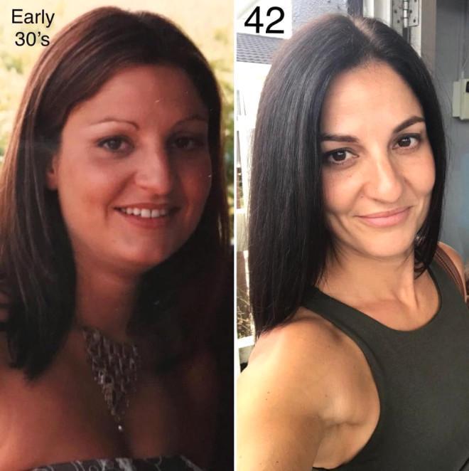 İki uşaq anası bədən quruluşu ilə gənc qızlara meydan oxuyur -  FOTO