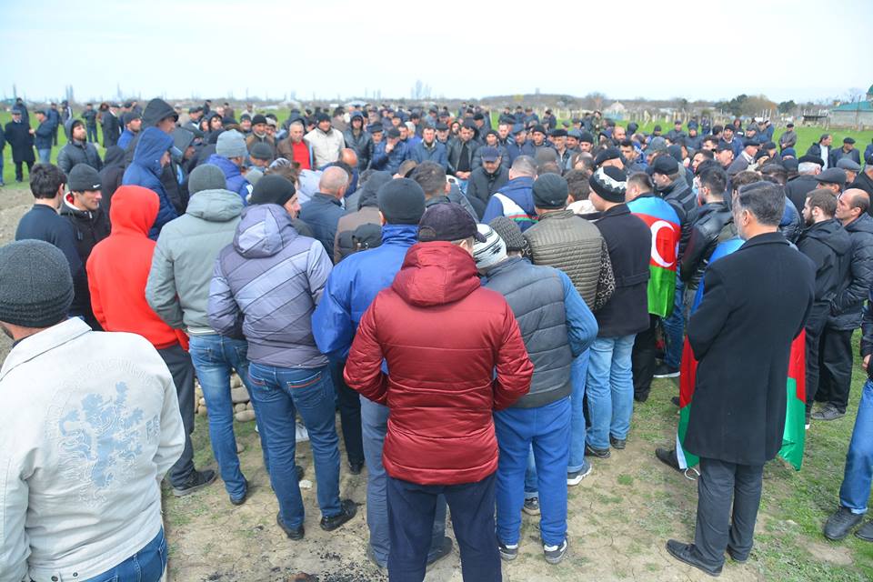 Qafqaz Pələngi dəfn olundu - FOTOLAR