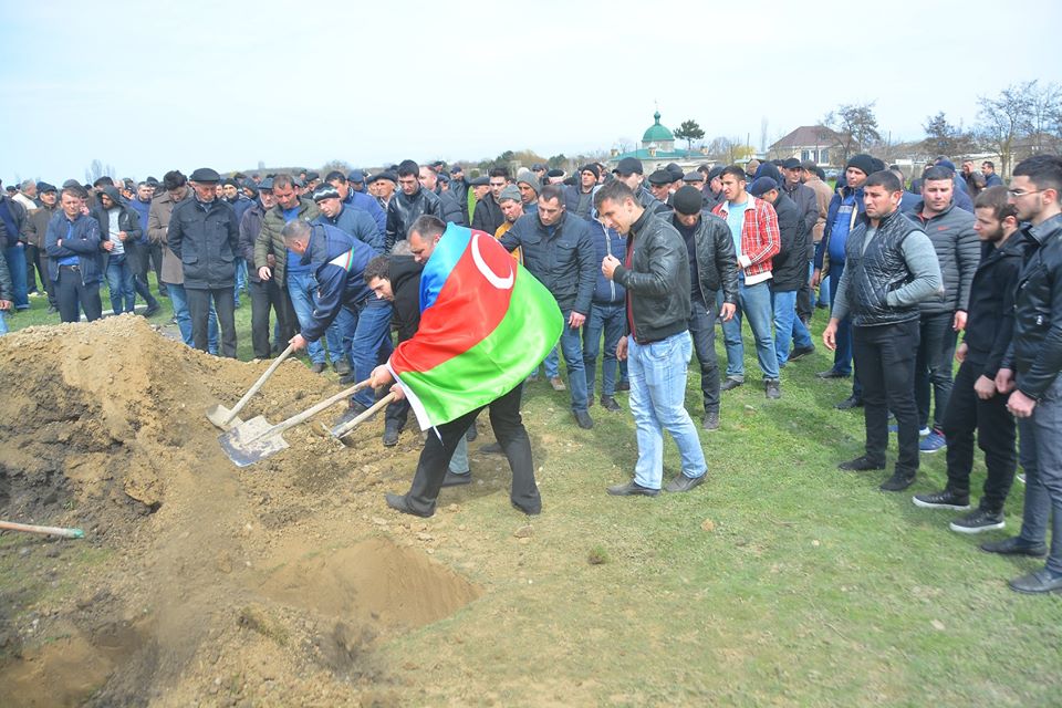 Qafqaz Pələngi dəfn olundu - FOTOLAR